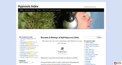 Desktop Screenshot of hypnosisindex.com